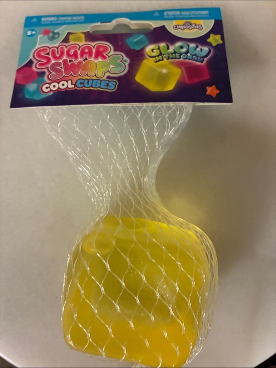 Other - Cool Cubes Glow-in-the-Dark Party Ice Cube - Yellow